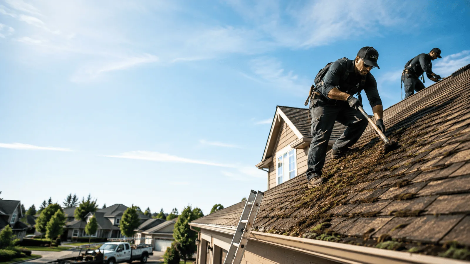 Roof Moss Removal in Whiteman Air Force Base, MO near me